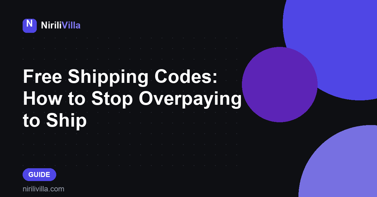 Free Shipping Codes: How to Stop Overpaying to Ship